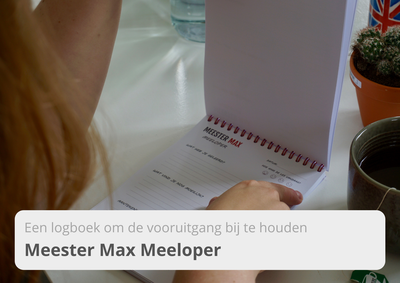 Meeloper - Notitieboek - Meester Max - Online Nederlandse les