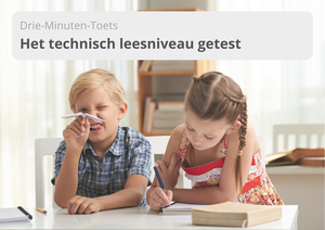 Drie-Minuten-Toets - Het technisch leesniveau van je kind getest - Meester Max - online Nederlandse les