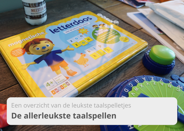 De allerleukste taalspellen - Een overzicht van de leukste taalspelletjes - Meester Max - online Nederlandse les
