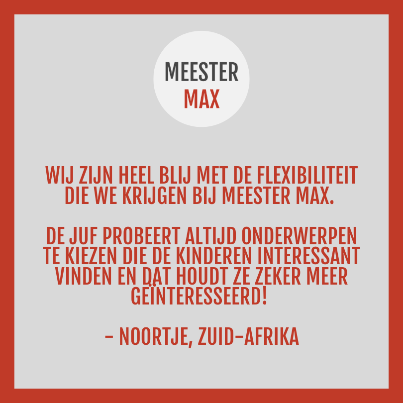 Online Nederlands leren in Zuid-Afrika