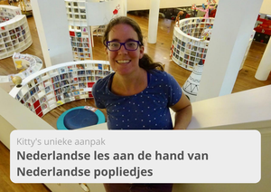 Kitty's unieke aanpak - Nederlandse les aan de hand van popliedjes - Meester Max - online Nederlandse les